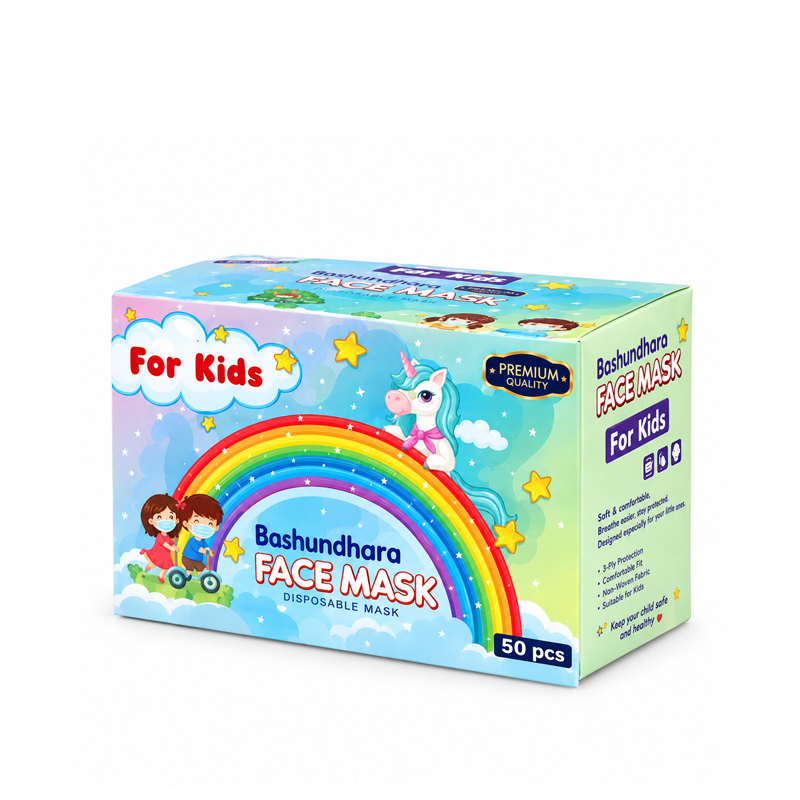 Bashundhara Face Mask Kids (50pcs)
