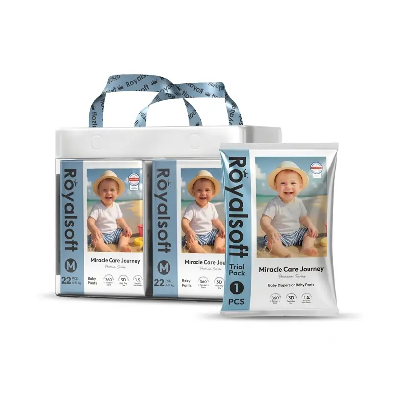 Royalsoft Premium Pant System Baby Diaper