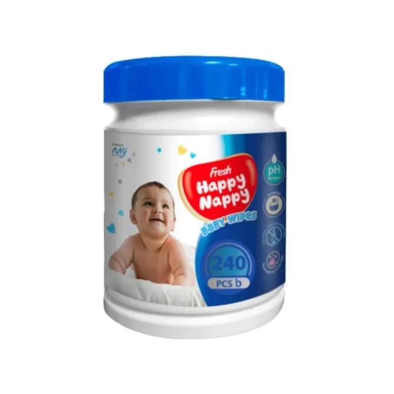 Fresh Happy Nappy Baby Wipes