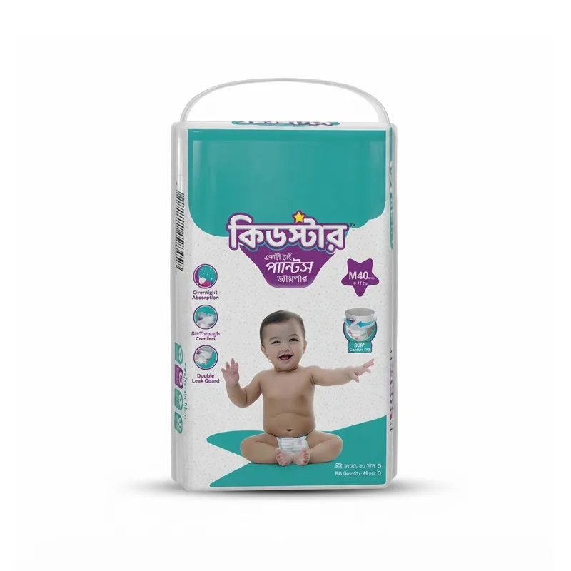 Kidstar Pant System Baby Diaper - (PRAN RFL)