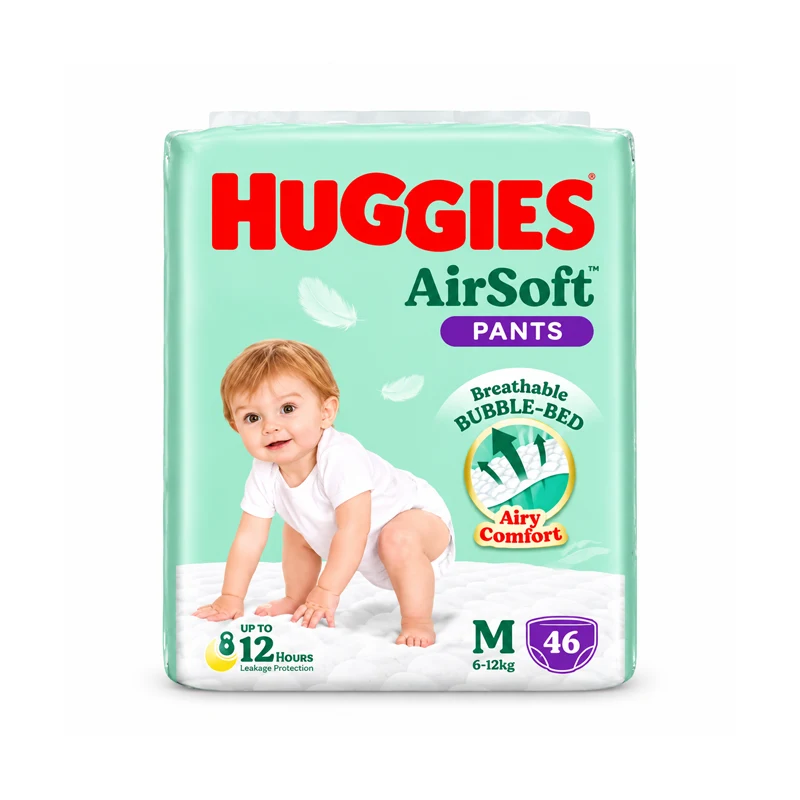 Huggies Air Soft Pant Diaper Malaysia