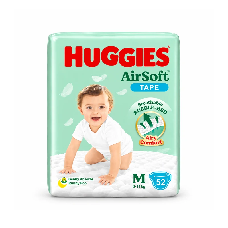 Huggies Air Soft Belt Diaper Malaysia